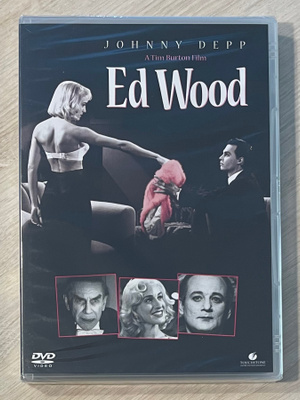 Tim Burton: Ed Wood (1994) Johnny Depp (UUSI)