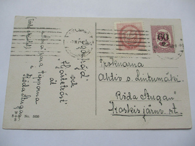 1922 MLL sulkija leiman alla