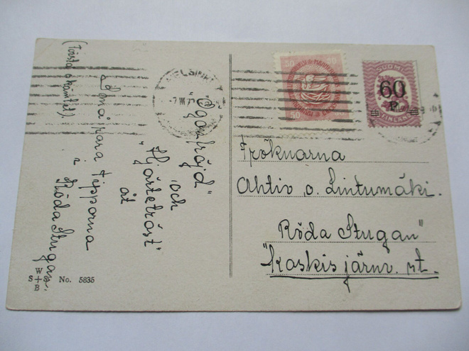 1922 MLL sulkija leiman alla