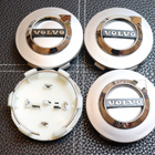Volvo vannekeskiöt – UUSIN TYYLI, 3D MERKKI, Hopea – 64mm - pikkukuva 2
