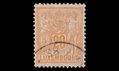 Luxemburg 51D o Allegoria 20 C (12½) (1882)