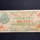 1 Peso, La Tresoreria General del Estado de Oaxaca 1915 - pikkukuva 1