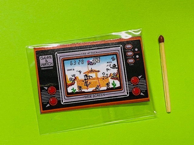 Nintendo Game & Watch Fire Attack Jääkaappimagneetti