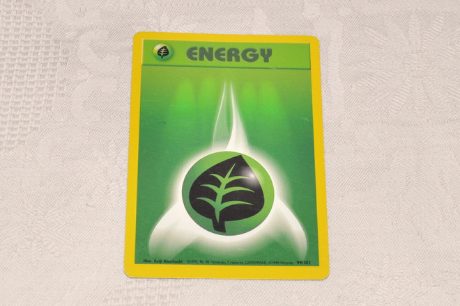 v.1999 ENERGY Pokemon kortti 99/102 (vihreä)