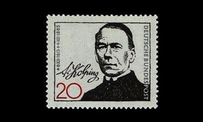 Saksa 477 ** Adolf Kolping (1965)