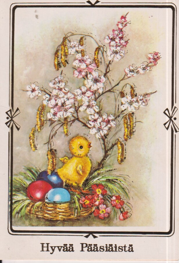 Hyvää Pääsiäistä , Tipu, munat, kultausta  e52