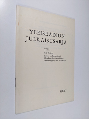 Raimo ym. (toim) Wikstedt : Yleisradion julkaisusarja 3/1...