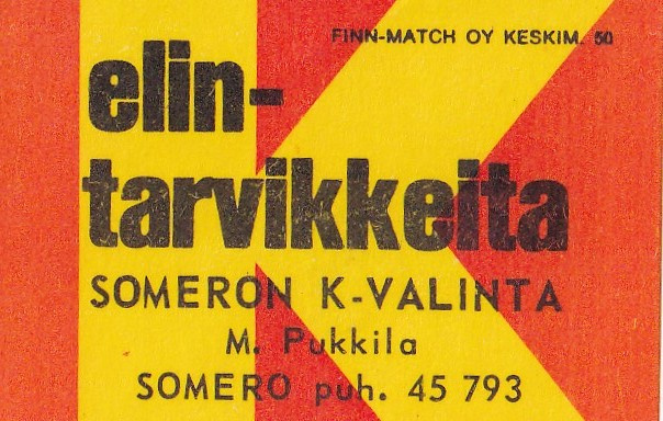Somero. Someron  K - valinta , M. Pukkila  b427