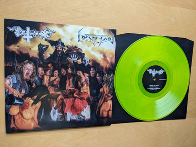 DEATHHAMMER / NOSFERATU Split LP
