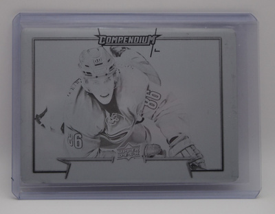 2017-18 Compendium Printing plate Teuvo Teräväinen