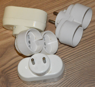 Maadoittamattomat haaroitusadapterit – 4 kpl