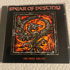 SPEAR OF DESTINY: The Price You Pay * EUR 1996 - pikkukuva 1