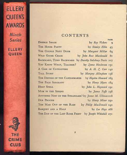Ellery Queen's Awards Ninth series (1st ed., 1956)