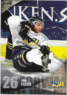 2011-12 ElitSet #74 Kamil Piros HV-71 ex- Ässät