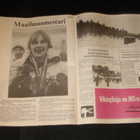 Jyväskylä Hiihtoseura -Lehti vuodelta 1982 mm Matti Nykänen - pikkukuva 2