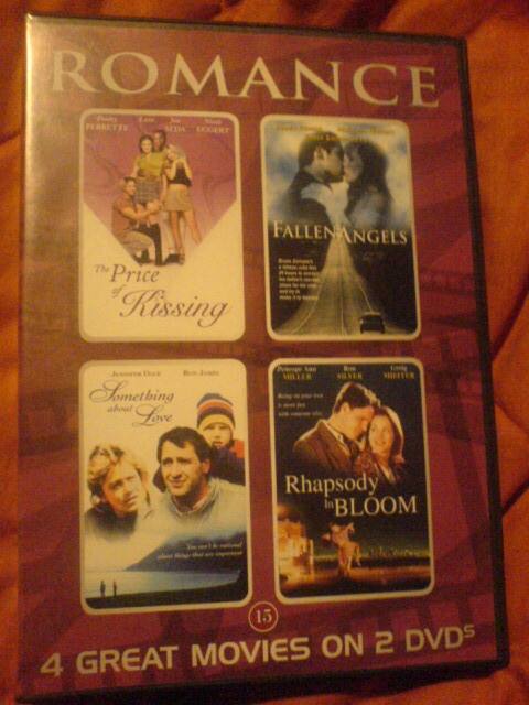 Romance , 4 great movies on 2 DVD , 2 DVD
