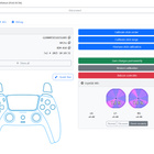 Sony DualSense PS5 -peliohjain, TMR-stickit, White - pikkukuva 4