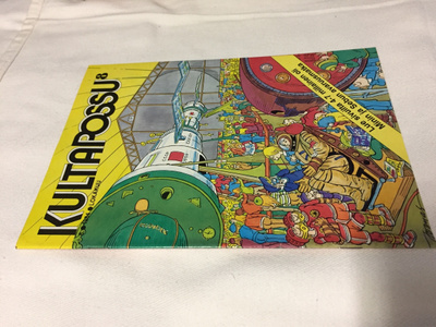 KULTAPOSSU LEHTI 8/1984 HIENO