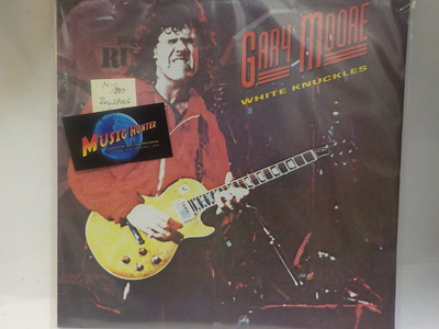 GARY MOORE - WHITE KNUCKLES M-/EX+ LP