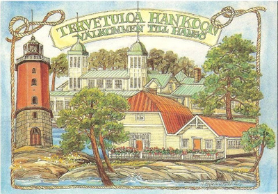 kortti ** Hanko Inkoo Raasepori Kirkkonummi - erilaisia