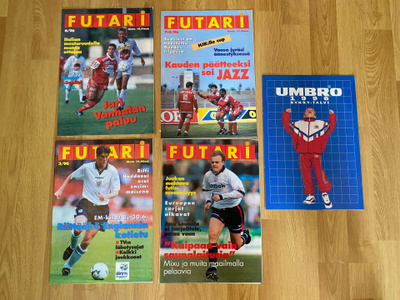 Futari lehti 1-8 1997 ja Futari lehti 3,5,6,7-8 1996