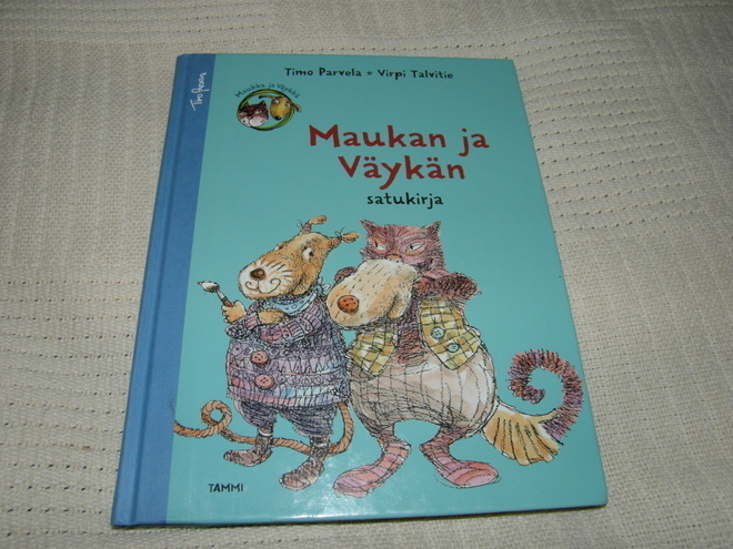 Timo Parvela Maukan ja Väykän satukirja