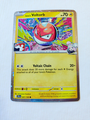 Iono's Voltorb Holo - Prize Pack Series 7
