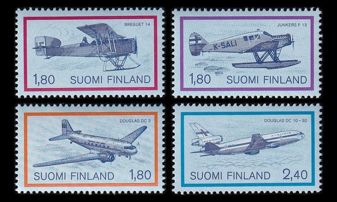 1050-3 ** Finlandia 88 lentokoneet (1988)
