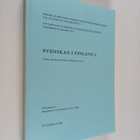 Svenskan i Finland 2 : Seminariet i Jyväskylä 6-7 nov. 1992 - pikkukuva 1