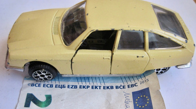 VANHA Pienoismalli Auto Polistil E30 Citroen GS Italia
