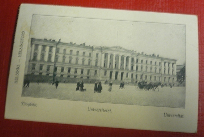 Helsinki  -  Yliopisto   1919   Vossikka  (K7)