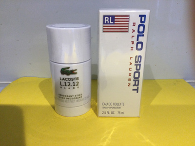 POLO SPORT - RALPH LAUREN. 75ml.+LACOSTE STICK uusi (nouto)