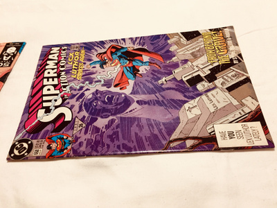 DC SUPERMAN ACTION COMICS 668/1991 HYVÄ