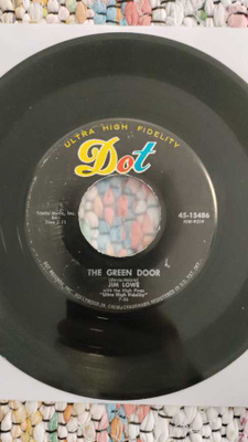 JIM LOWE - THE GREEN DOOR 7" (CRAMPS ORIGINAL)