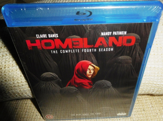 Homeland 4. kausi (muoveissa) Blu-ray