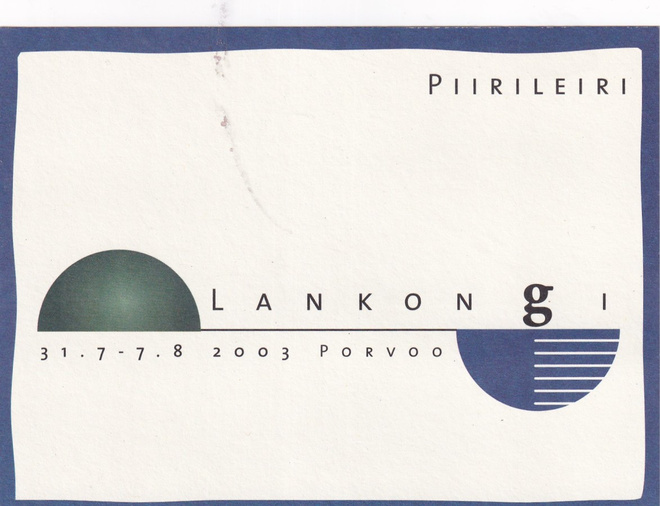 Porvoo 2003. Partio - Piirileiri Lankongi  b429