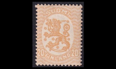 70 ** M-17 20p keltainen (1917)