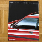 Esite Honda mallisto 1987: Civic, Accord, Prelude, Legend - pikkukuva 1