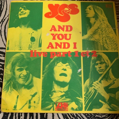 YES: You And I part 1 * Part 2 * FRA 1973