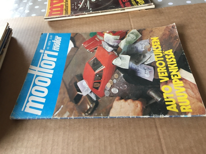 MOOTTORI LEHTI 10/1973 HYVÄ