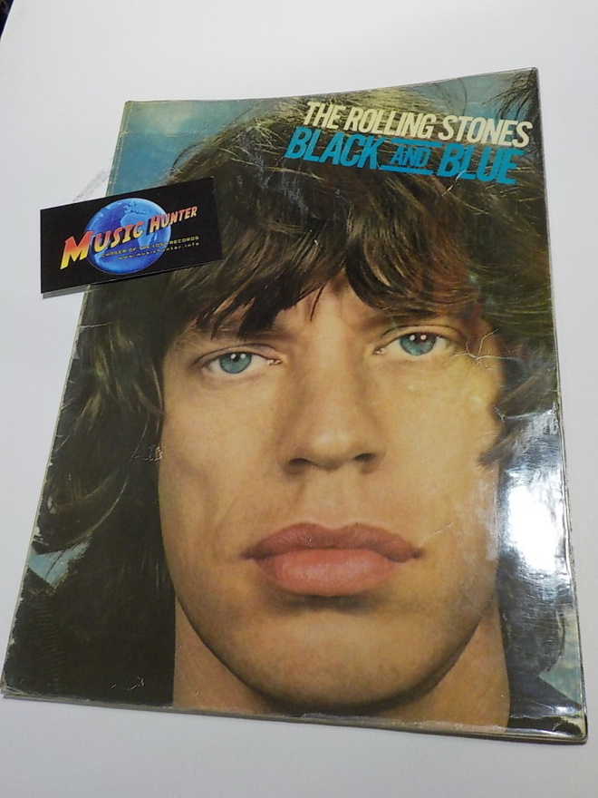 ROLLING STONES - BLACK AND BLUE NUOTTIKIRJA