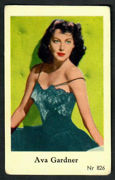 Keräilykuva - Ava Gardner Nr 826