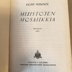 Kosti Vehanen MUISTOJEN MOSAIIKKIA - pikkukuva 2