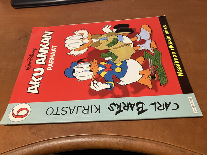 DISNEY CARL BARKS KIRJASTO 6 HYVÄ