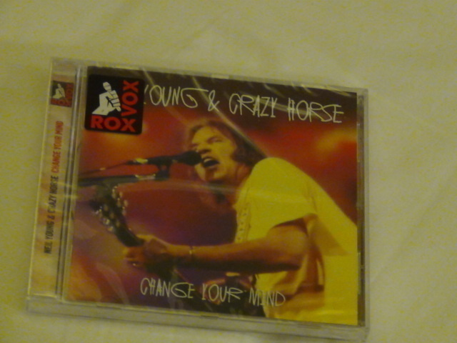 Neil Young & Crazy Horse change your mind cd live 1994