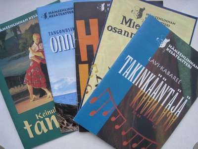 Käsiohjelma Hämeenlinnan kesäteatteri 5 kpl