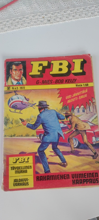 FBI G-mies- Bob Kelly no3 / 1972