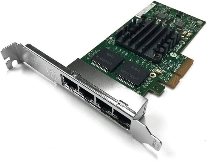 Intel I340-T4 Quad Port Ethernet Gigabit PCI-e