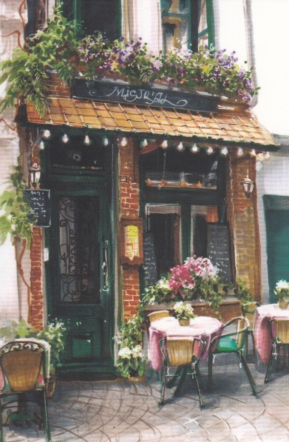 Ekaterina Brovka: Cafe Mistral