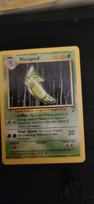 Metapod - Base Set 2 (BS2) card